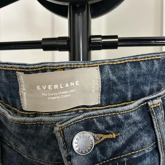 Everlane Women’s Jeans-Curvy Cheeky Crop-size 30 - Picture 2 of 3